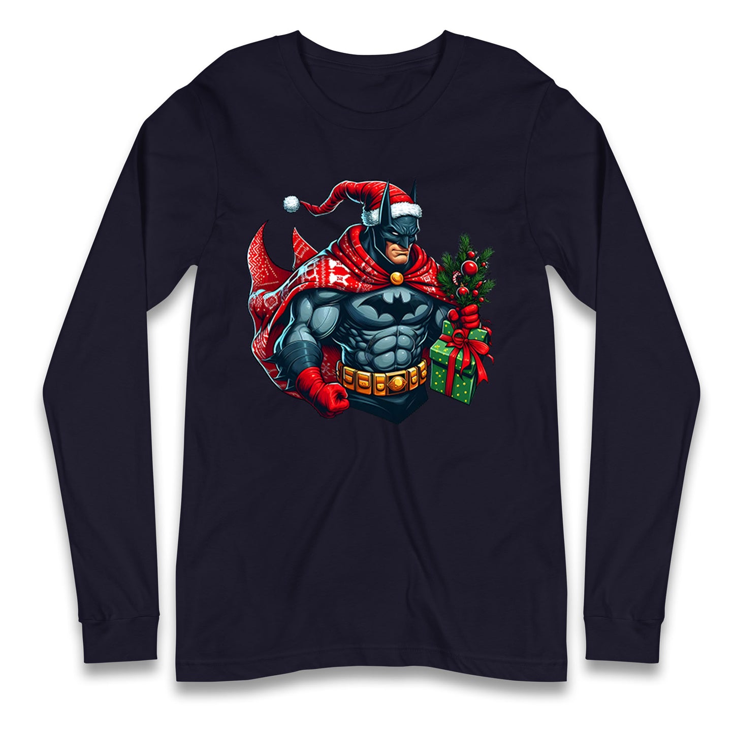 Batman Santa Longsleeve T Shirt