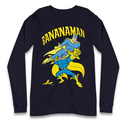 Bananaman Banana Longsleeve T Shirt