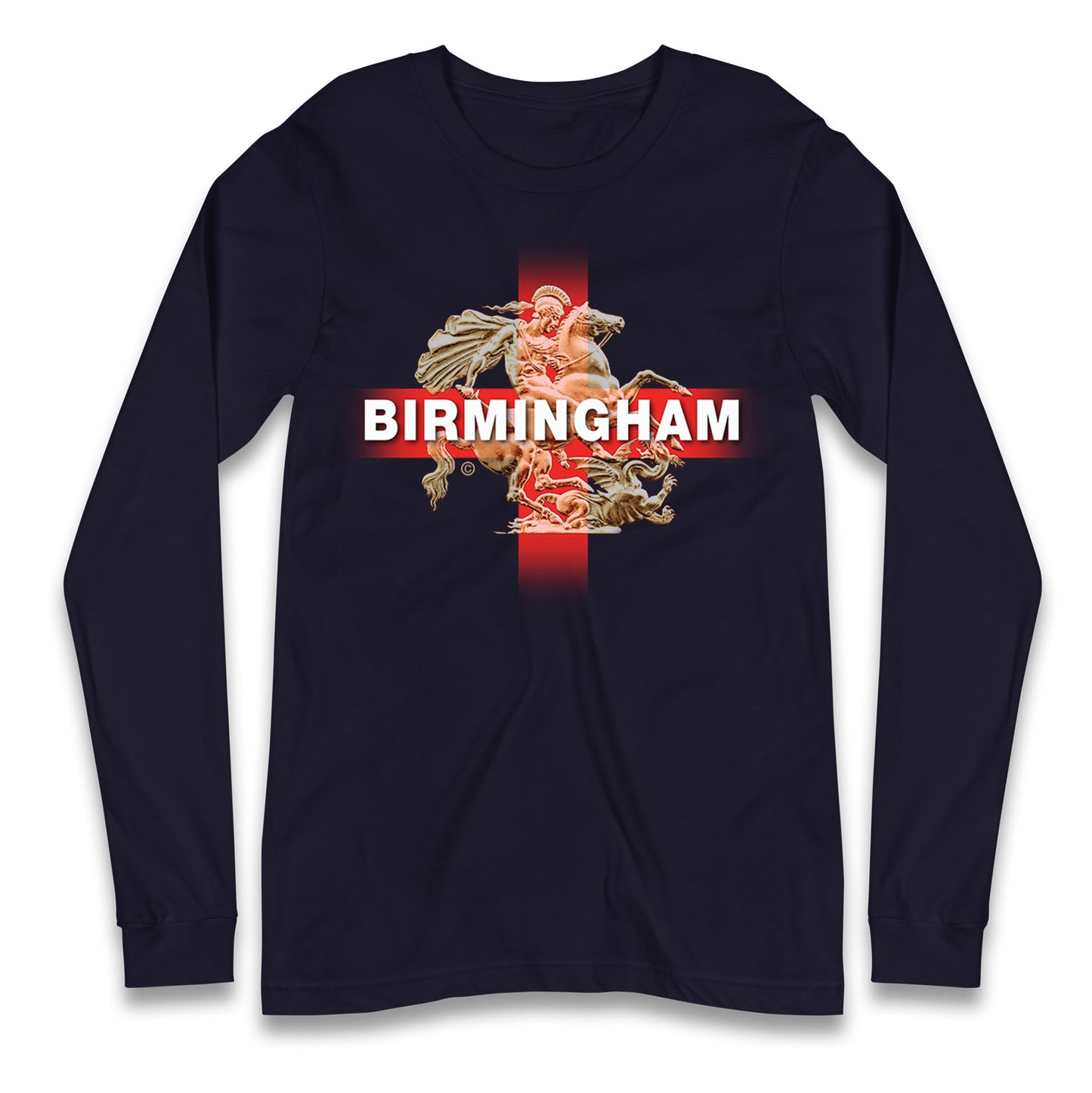Birmingham St George & The Dragon Long Sleeve T Shirt
