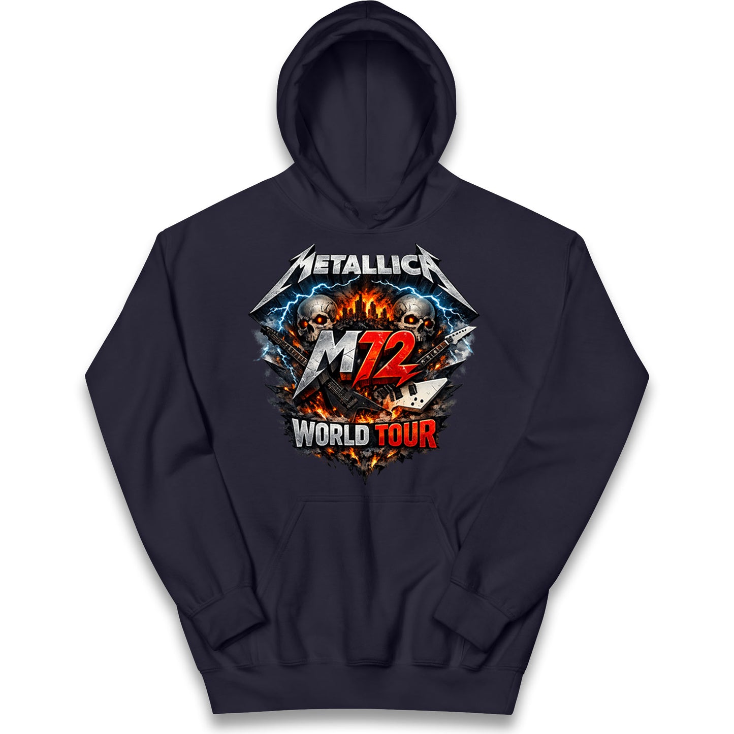 Metallica M72 World Tour Kids Hoodie