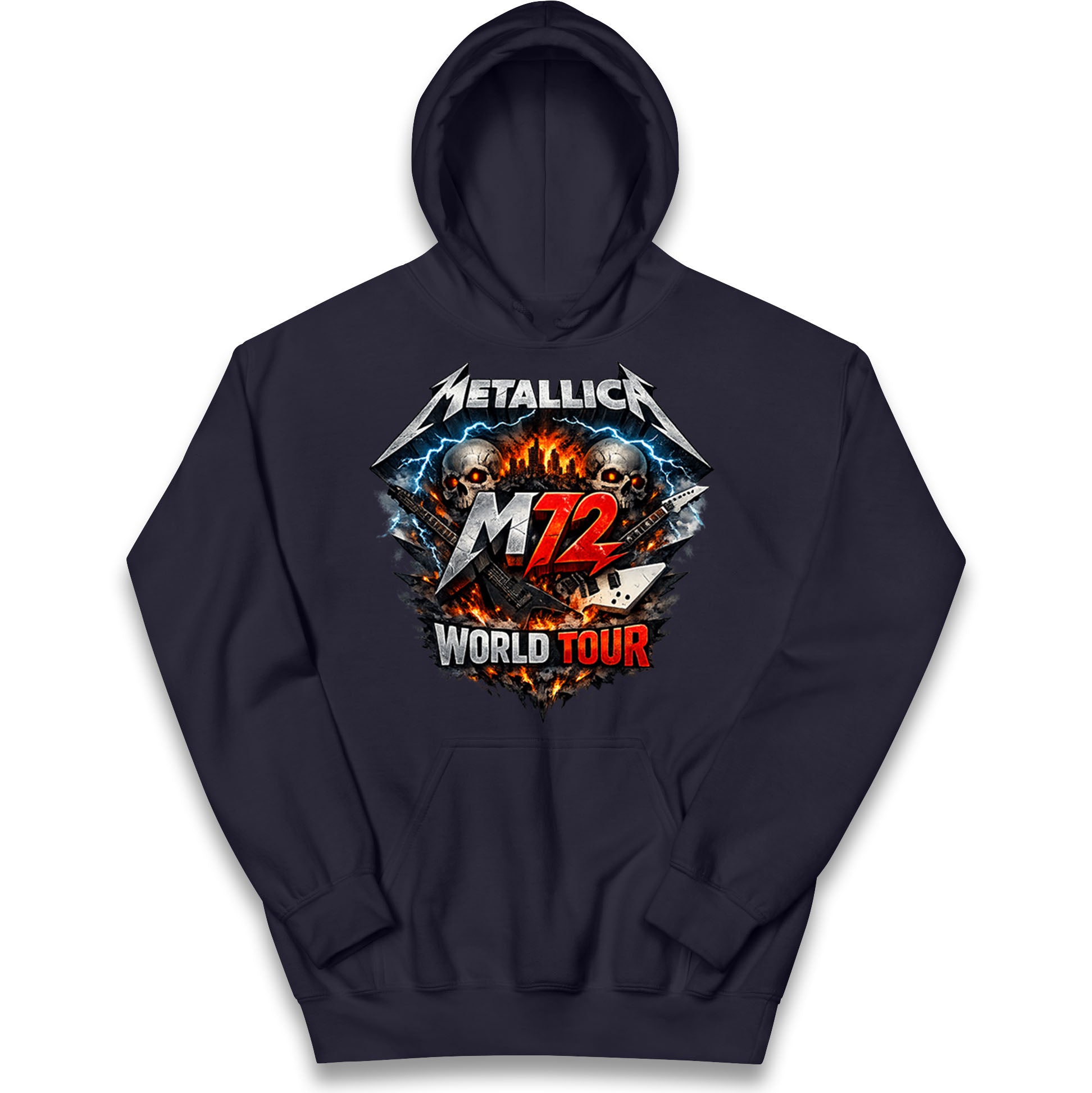 Metallica M72 World Tour Kids Hoodie