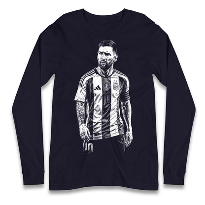 Lionel Messi Argentina Longsleeve T Shirt