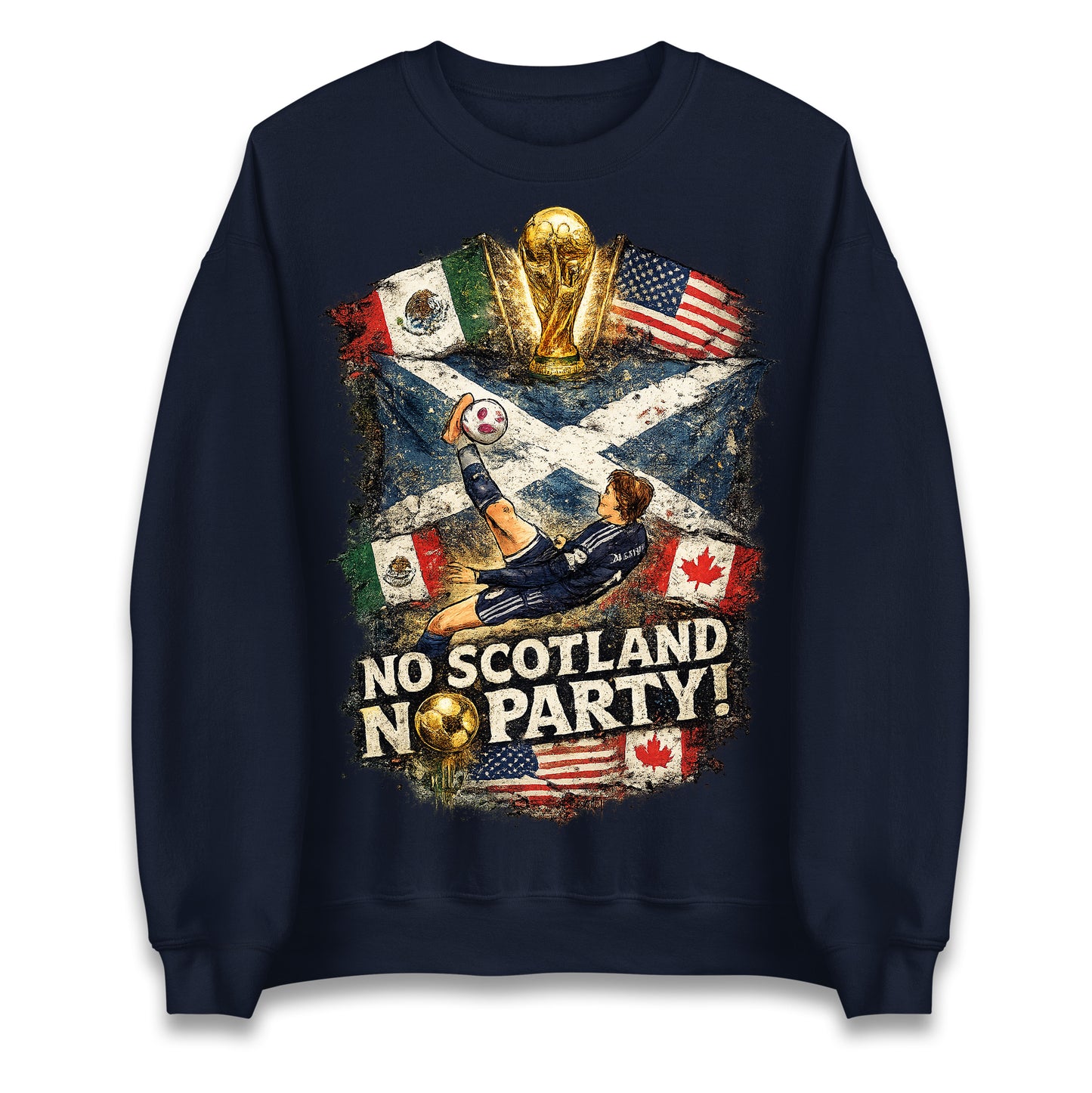 No Scotland No Party World Cup 2026 Jumper