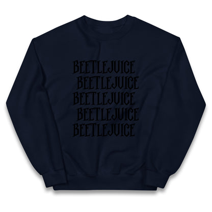 Beetle Juice Michael Keaton Halloween Jumper
