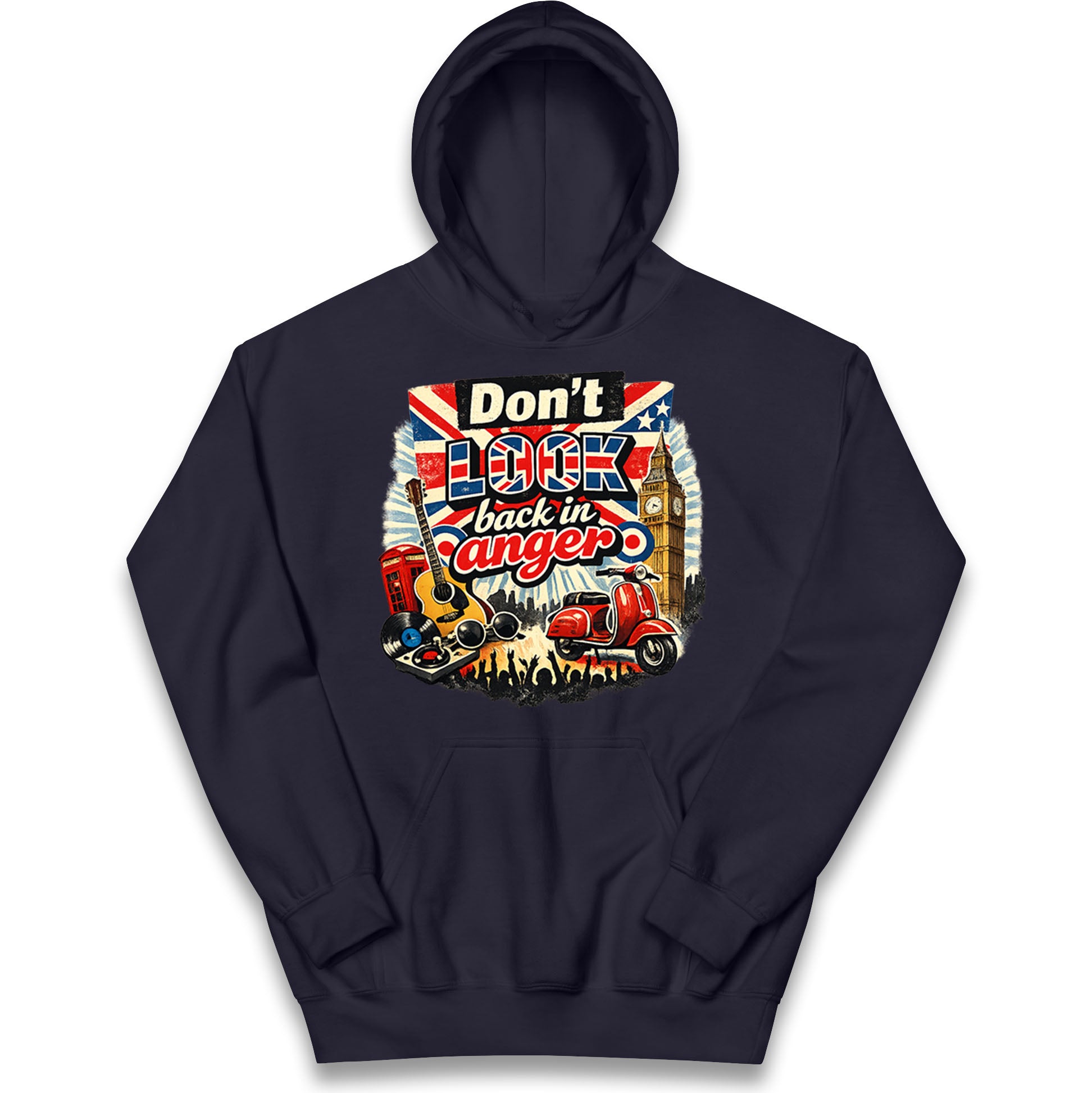 Don't Look Back In Anger Kids Hoodie
