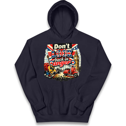 Don't Look Back In Anger Kids Hoodie