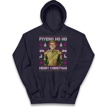 Prince Fiyero Wicked Christmas Kids Hoodie