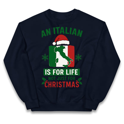 Italian Christmas Kids Jumper