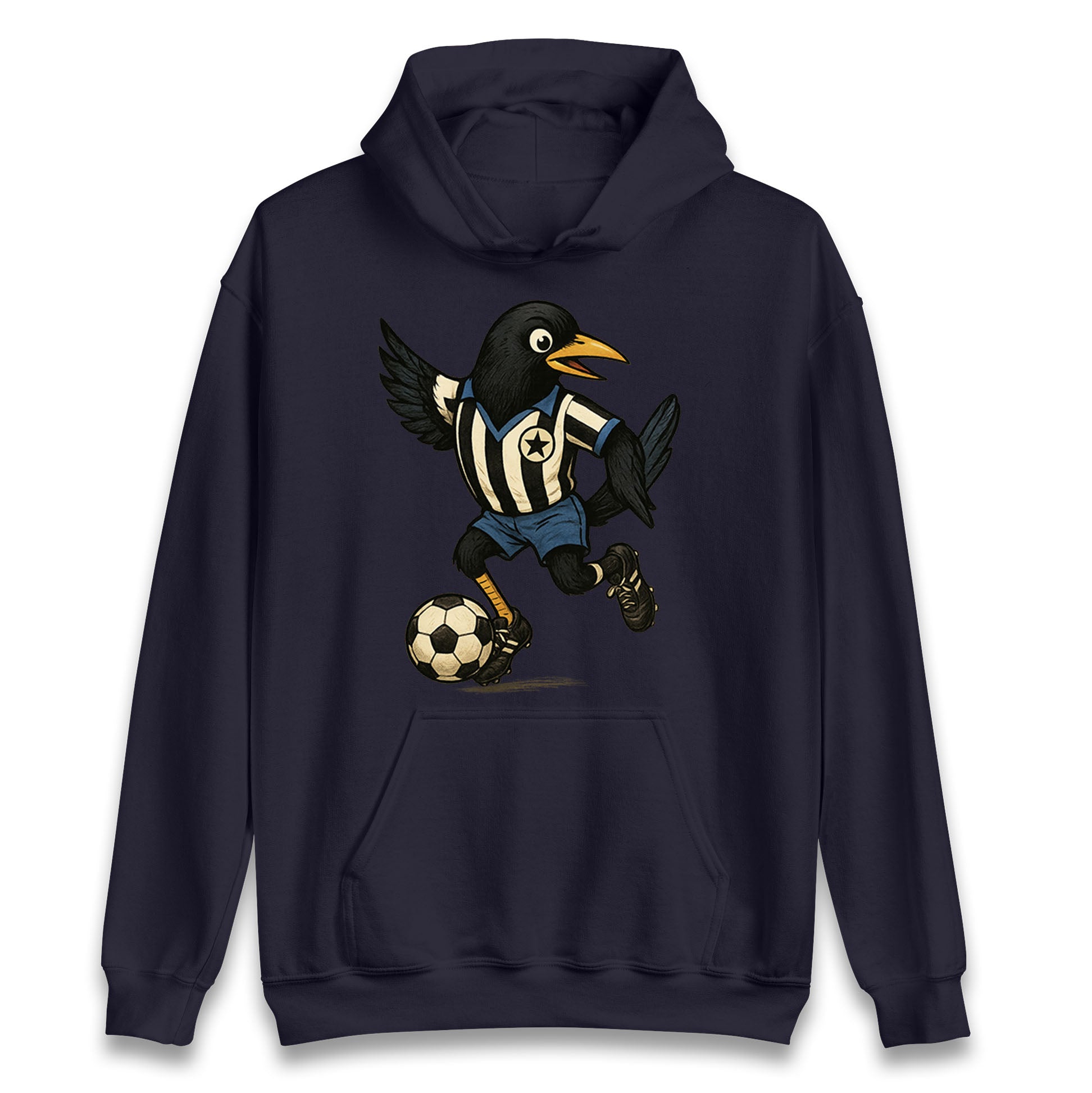 Retro Newcastle United Football Hoodie