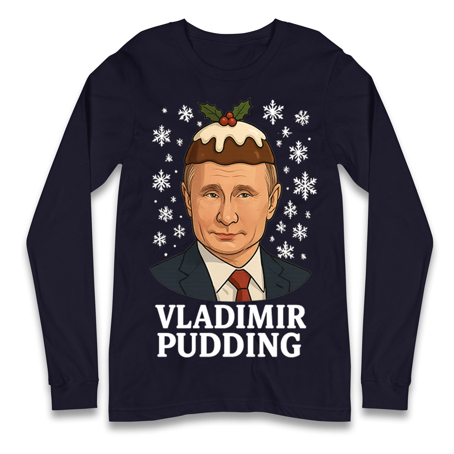 Vladimir Putin Christmas Longsleeve T Shirt