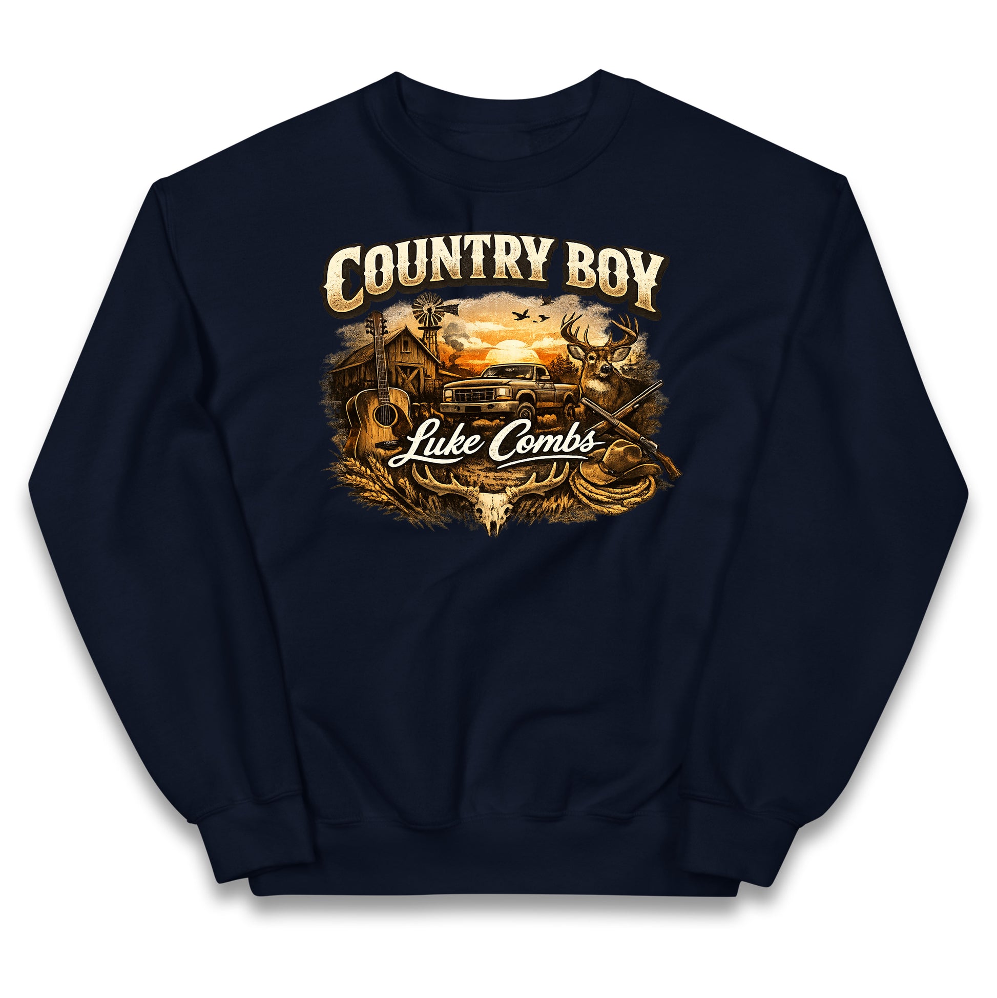 Luke Combs Country Music Kids Jumper