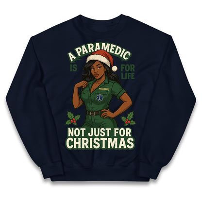Paramedic Christmas Kids Jumper