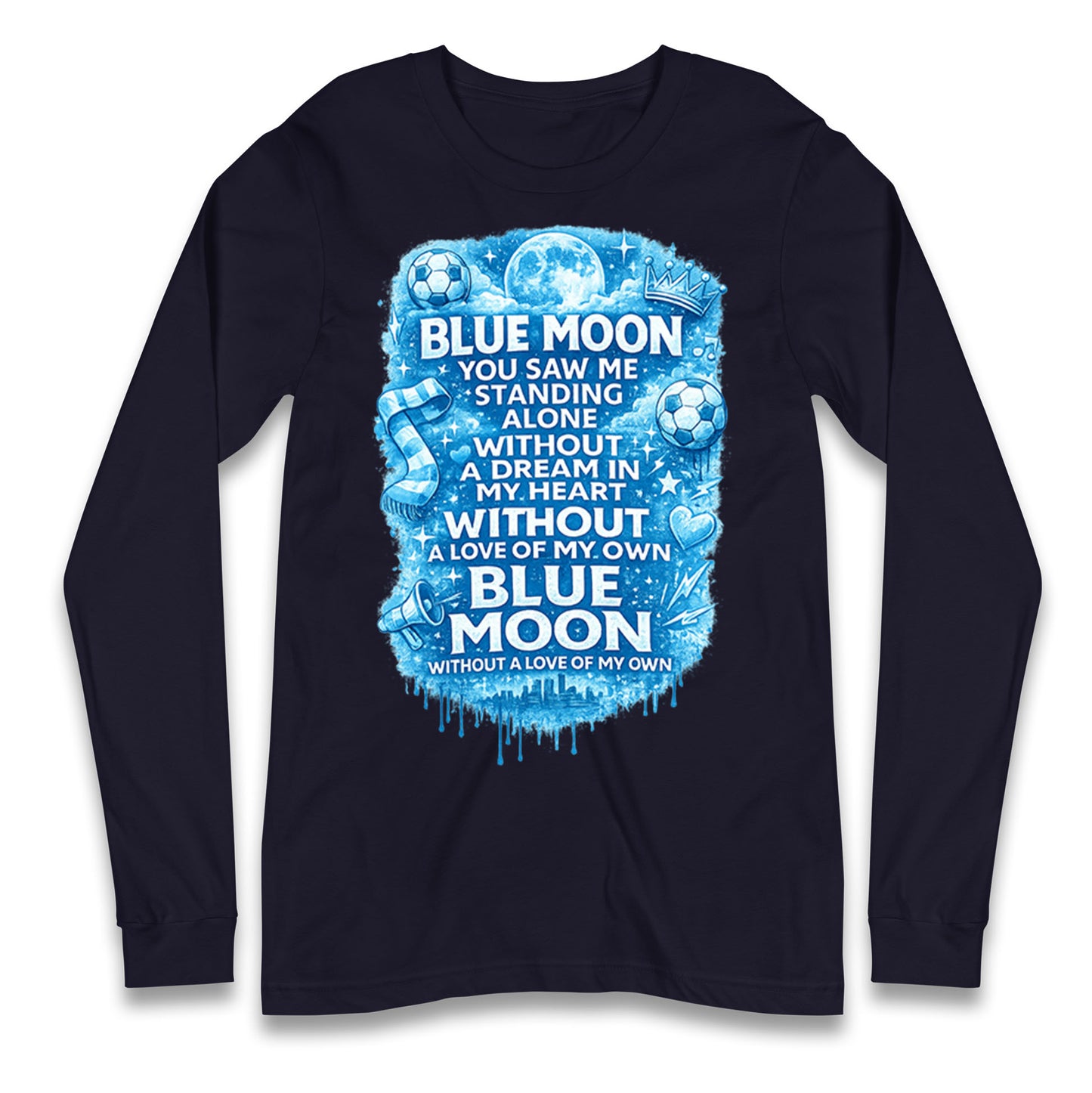 Manchester City Blue Moon Longsleeve T Shirt