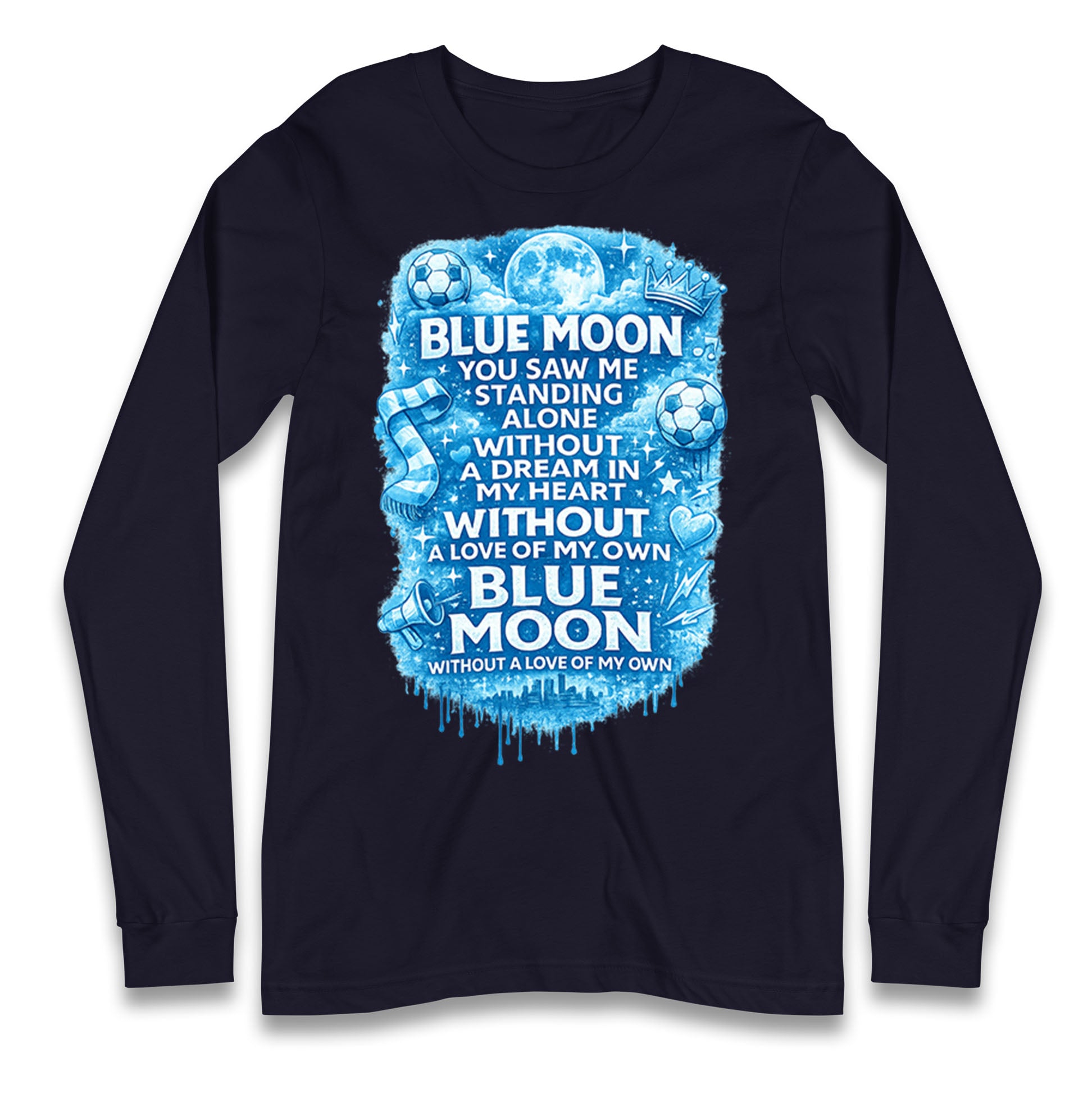 Manchester City Blue Moon Longsleeve T Shirt