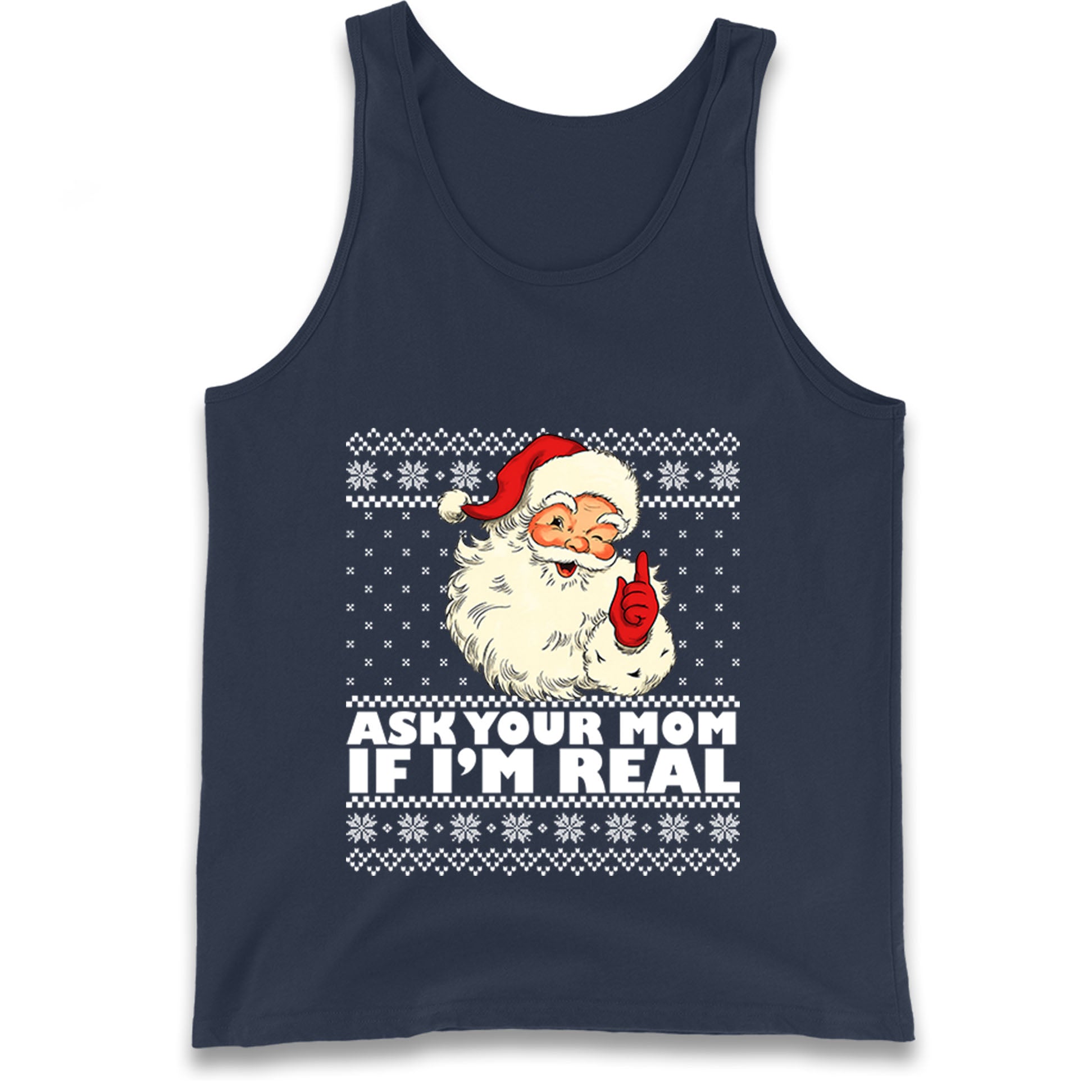 The Real Santa Tank Top