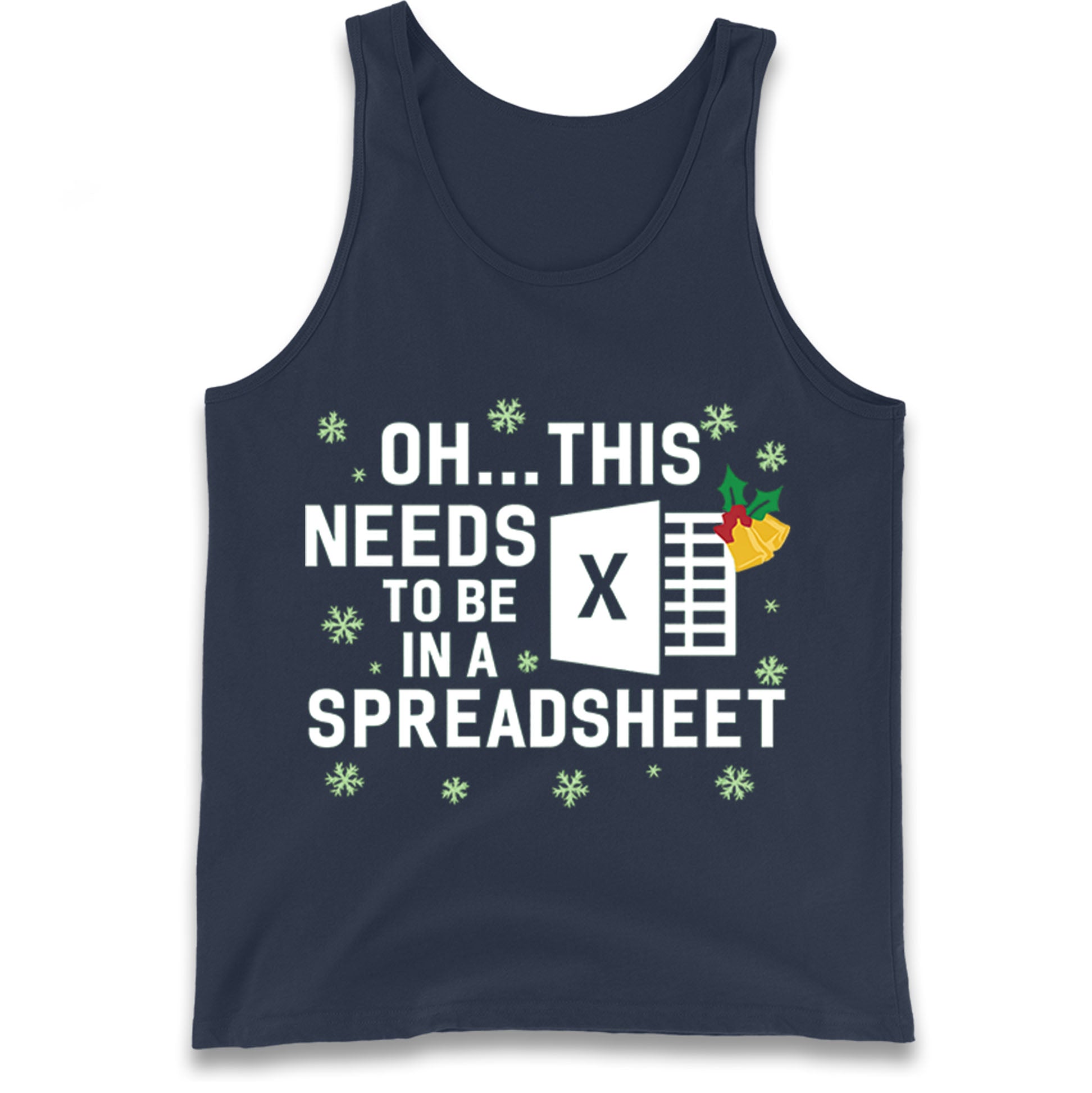 Excel Christmas Tank Top