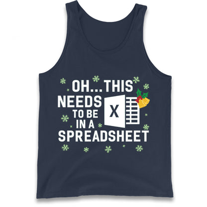 Excel Christmas Tank Top
