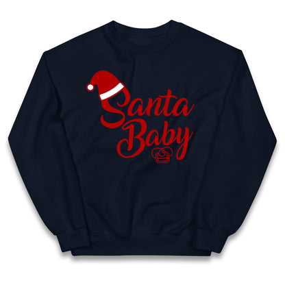 Santa Baby Christmas Jumper
