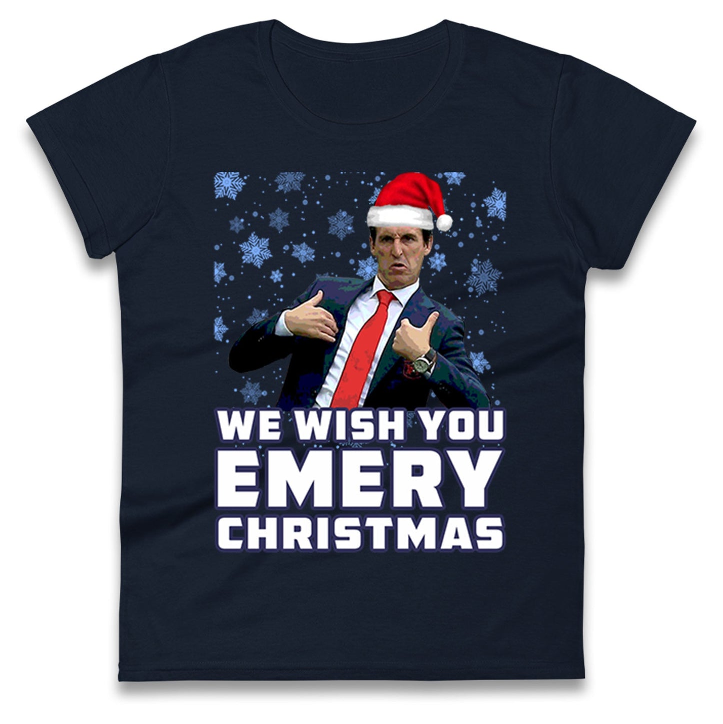 We Wish You Emery Christmas Womens T Shirt