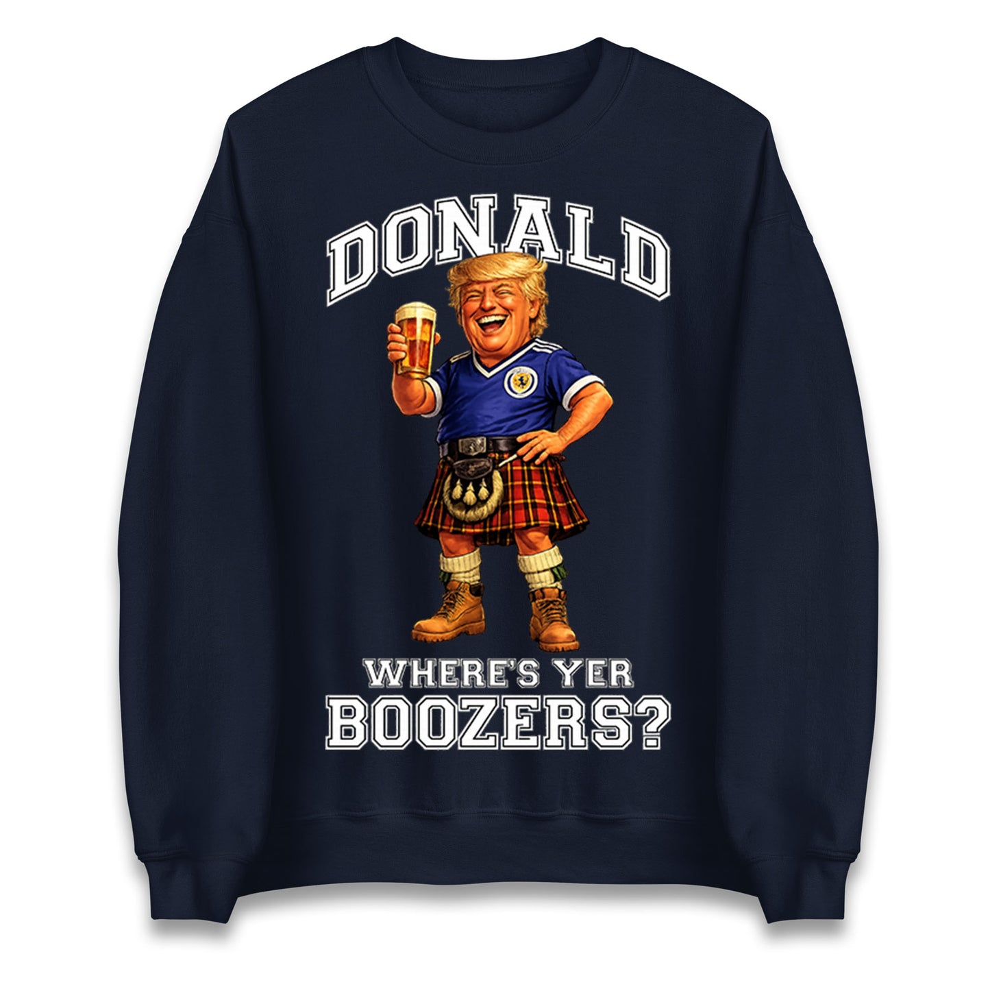 Donald Trump Scotland World Cup Jumper