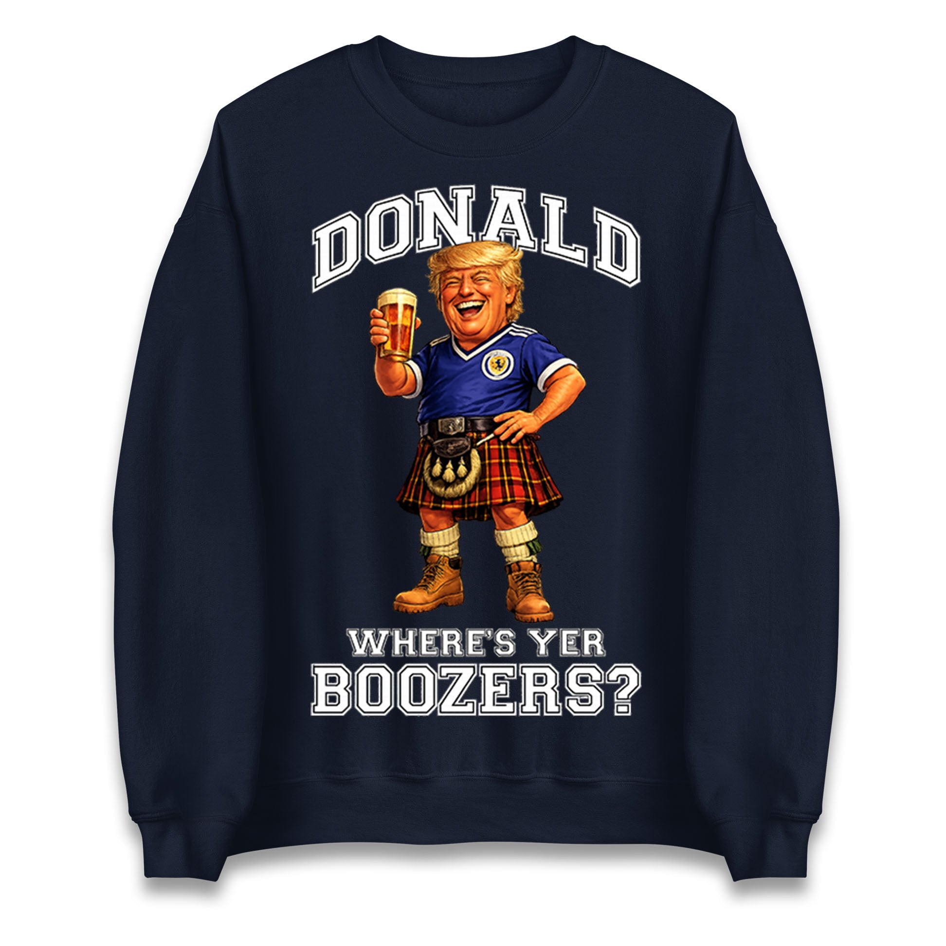 Donald Trump Scotland World Cup Jumper
