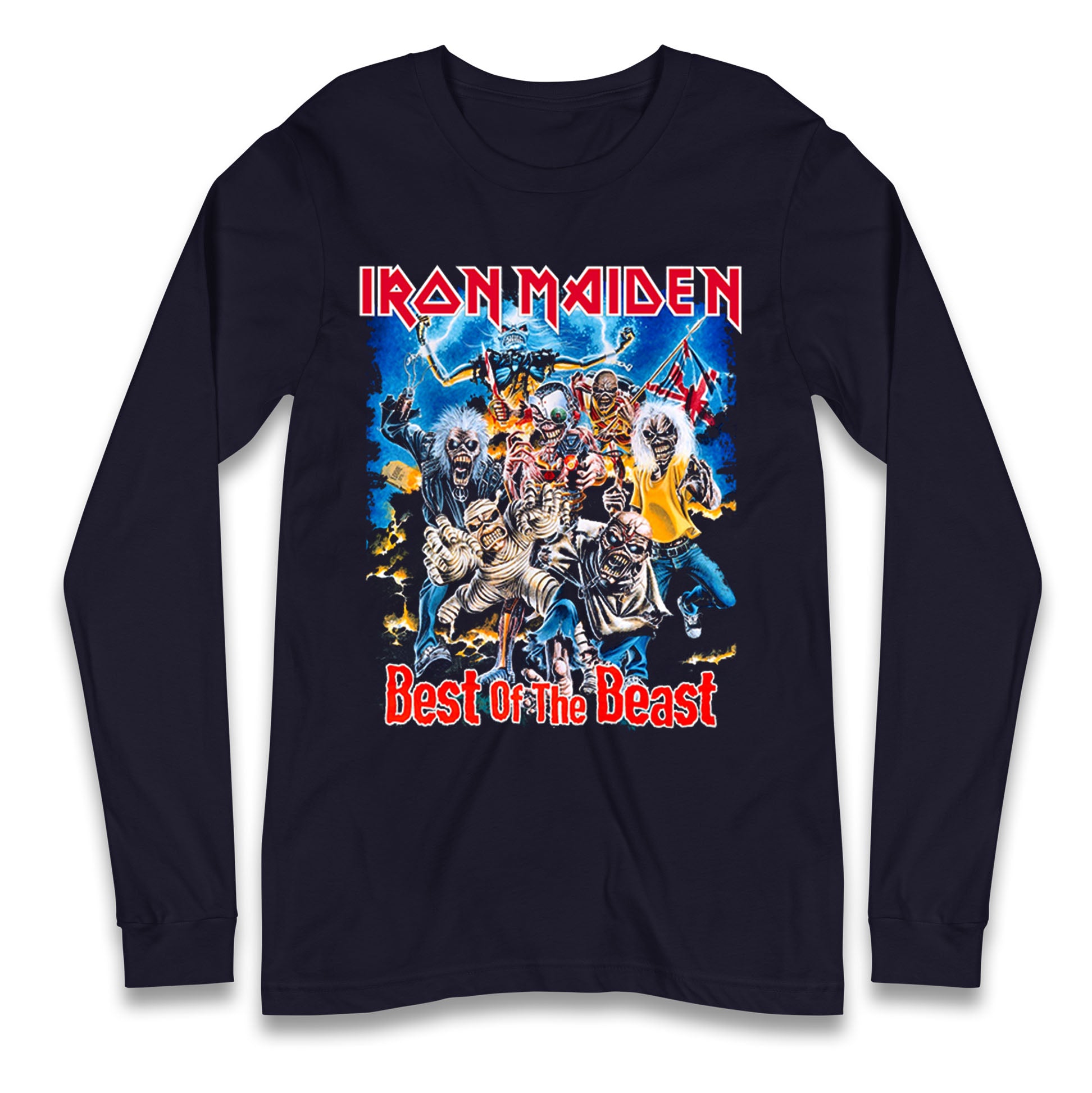 Iron Maiden Best Of The Beast Longsleeve T Shirt