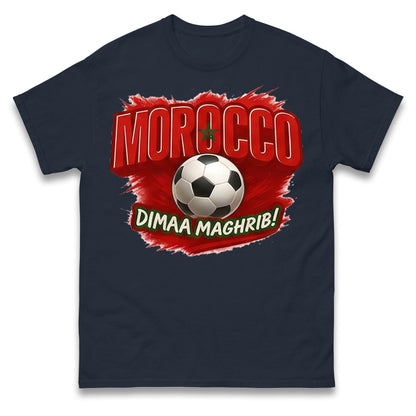 Morocco Retro World Cup T Shirt