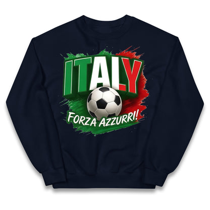 Italy Retro World Cup Kids Jumper 