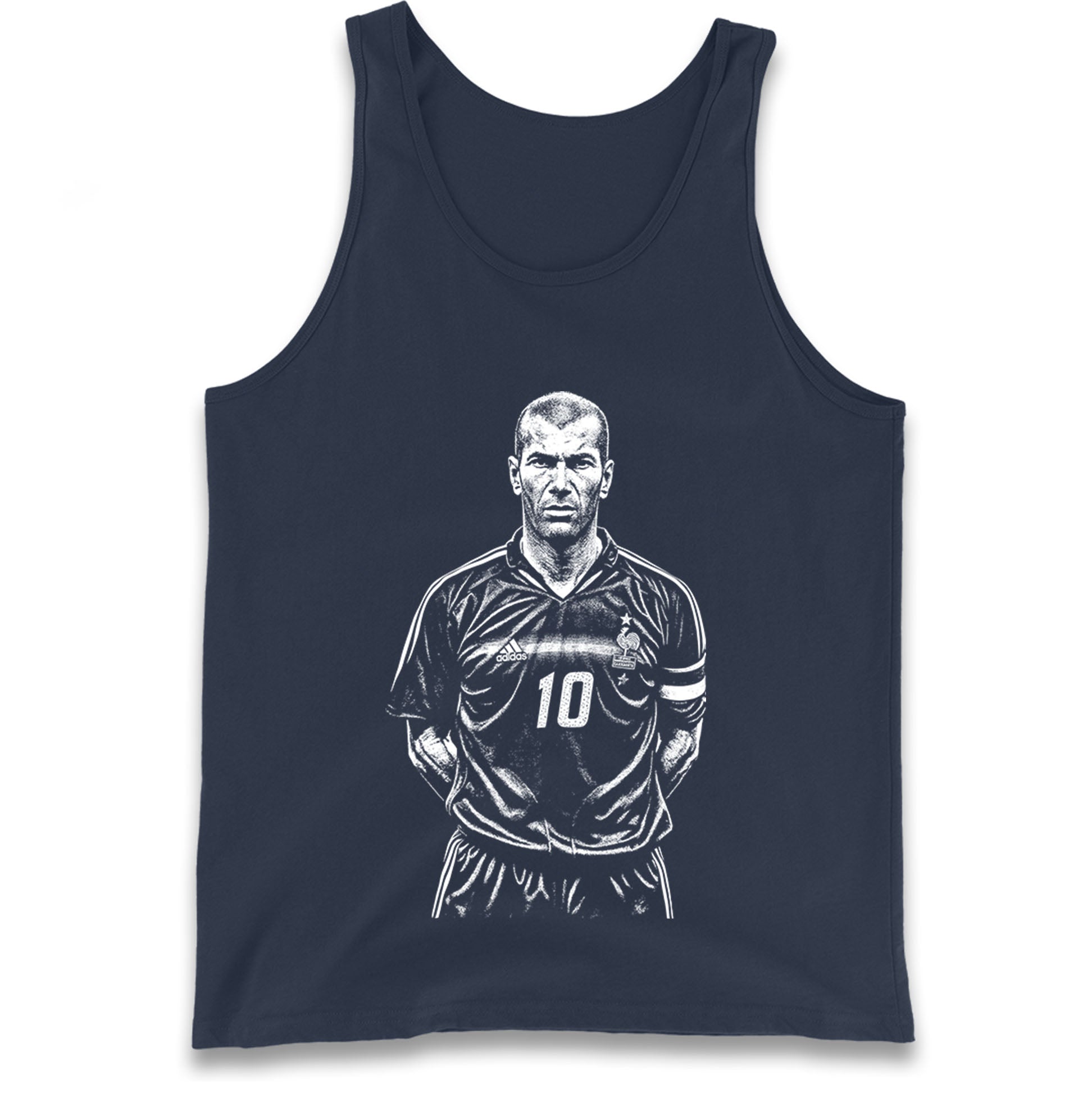 Zidane France 10 Tank Top