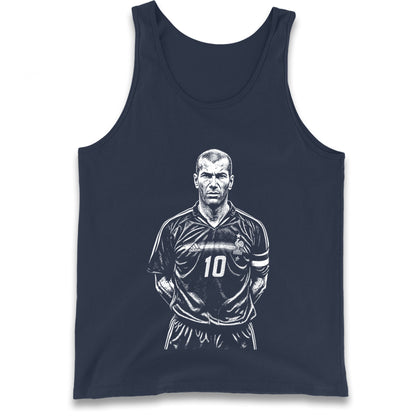 Zidane France 10 Tank Top