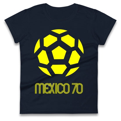 Mexico 1970 World Cup Ladies T Shirt