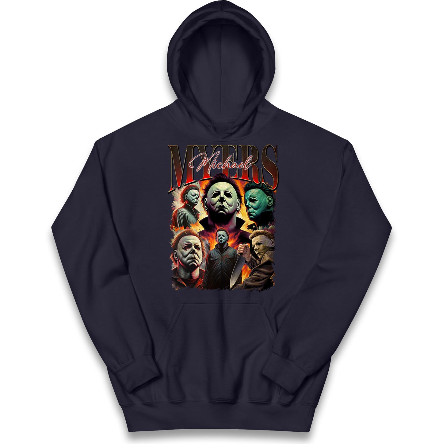Michael Myers Bootleg Halloween Kids Hoodie