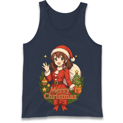 Anime Christmas Tank Top