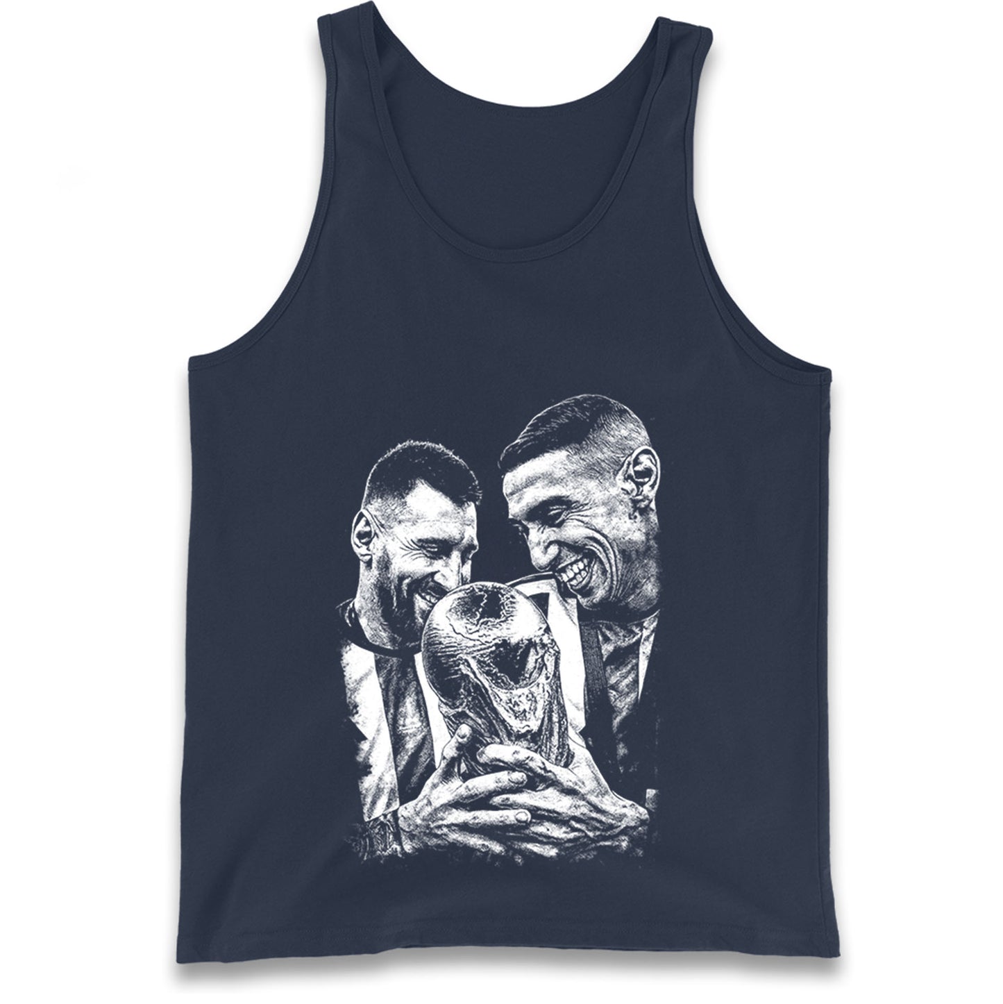 Lionel Messi Angel Di Maria Tank Top