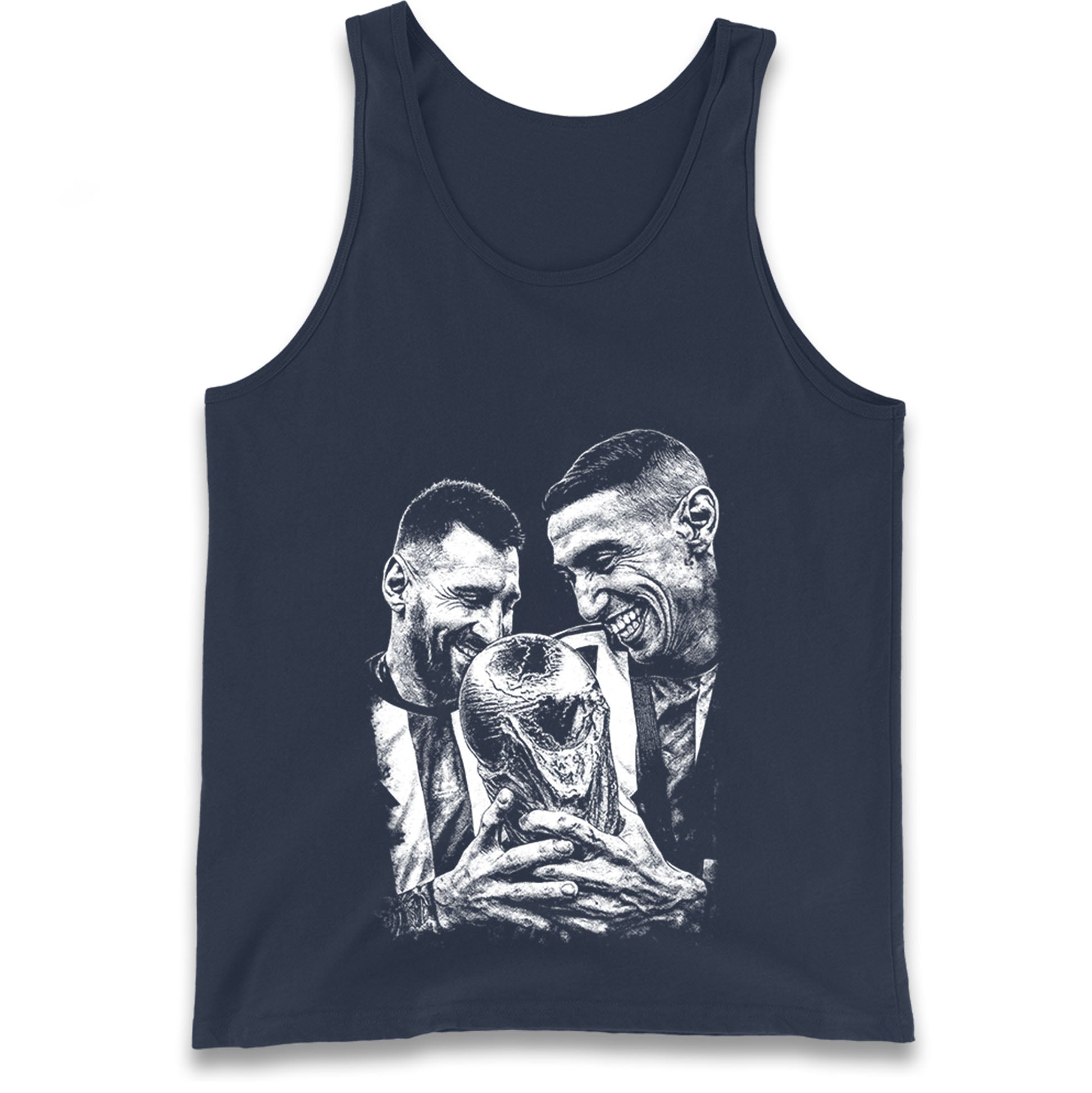 Lionel Messi Angel Di Maria Tank Top
