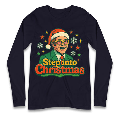 Elton John Christmas Longsleeve T Shirt