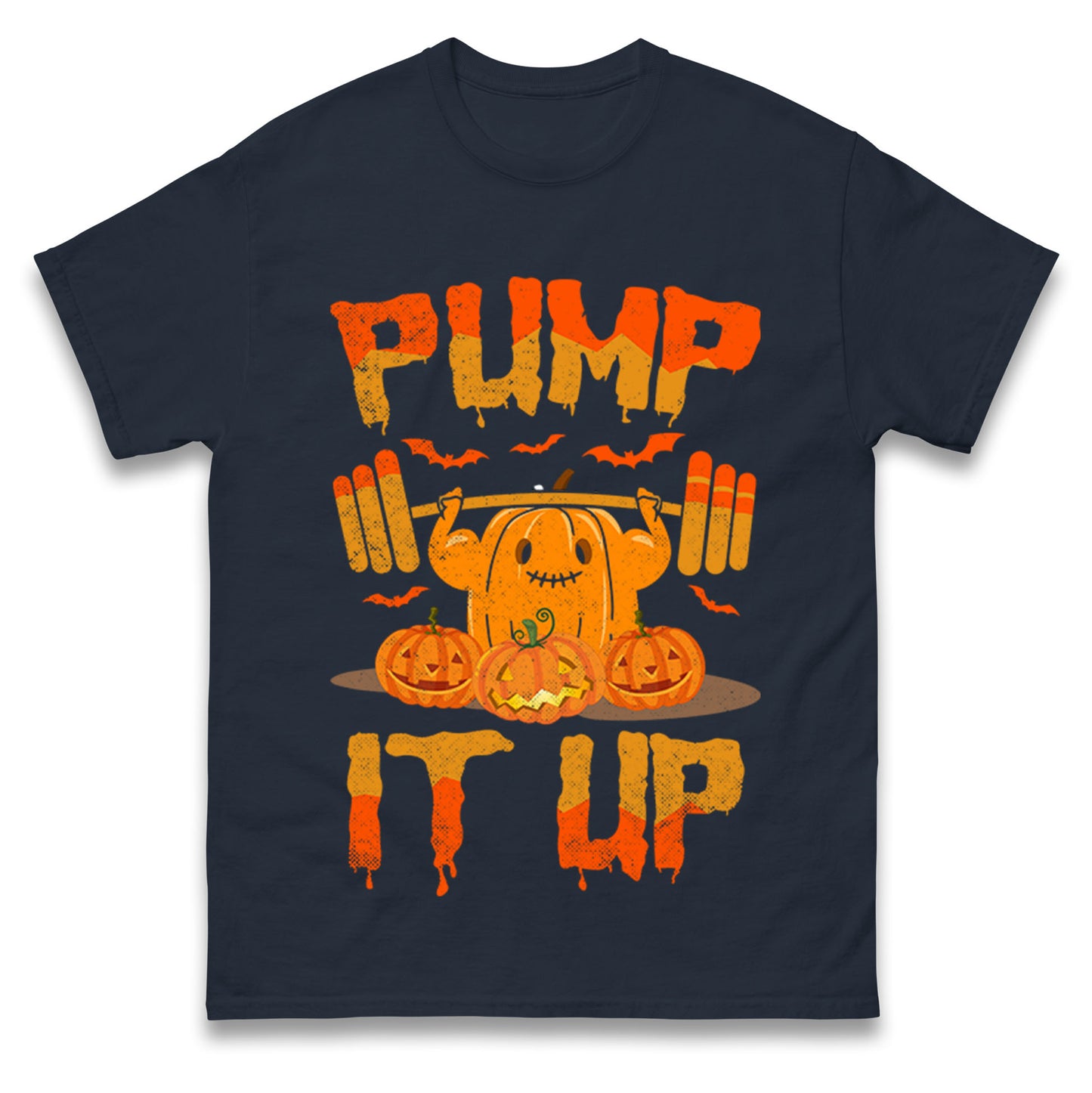 Halloween Fitness Pumpkin T Shirts