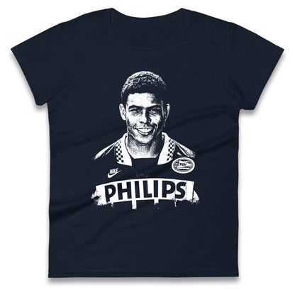 Ronaldo Nazario Ladies T Shirt