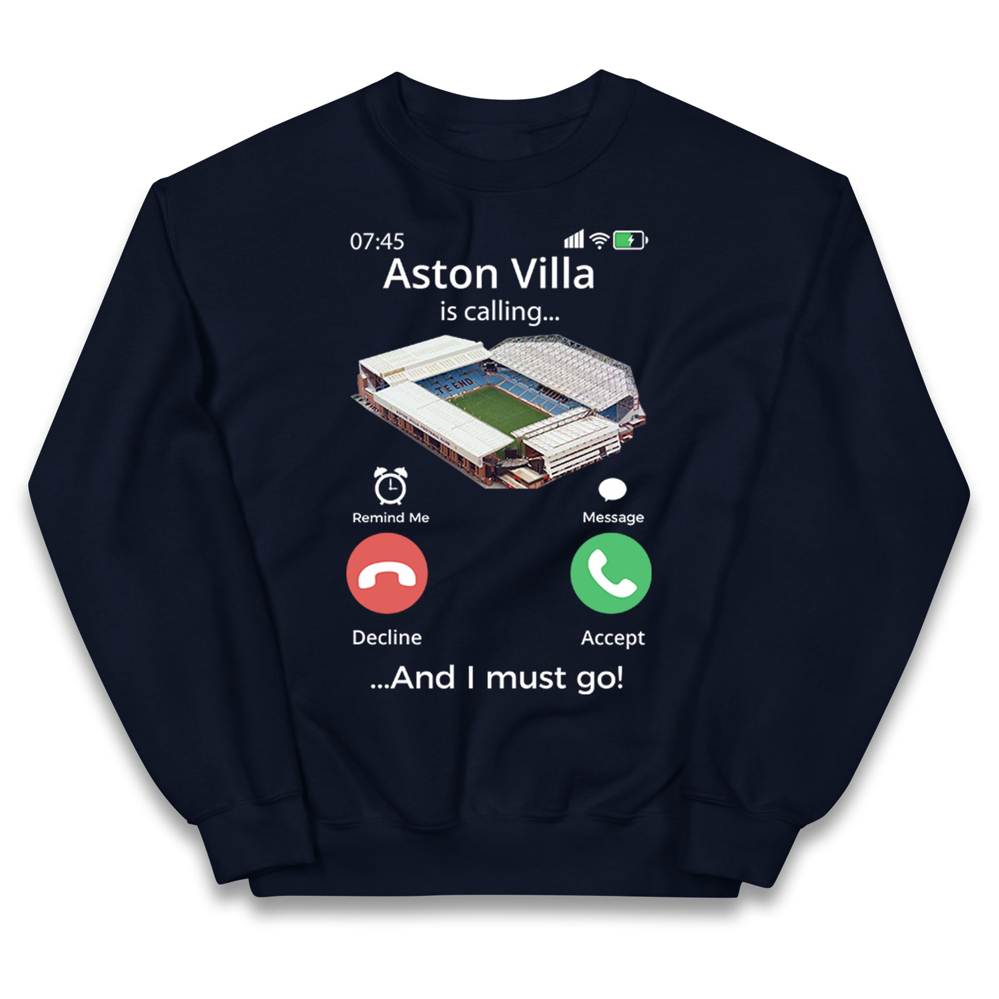 aston villa jumper kids