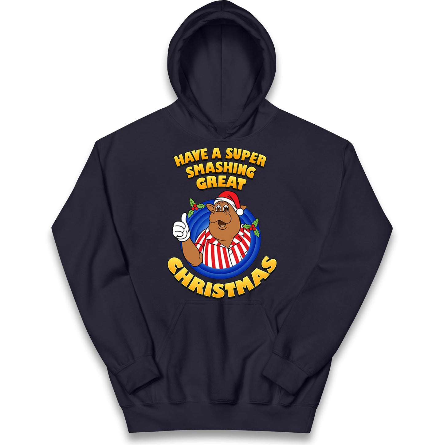 Bullseye Christmas Kids Hoodie