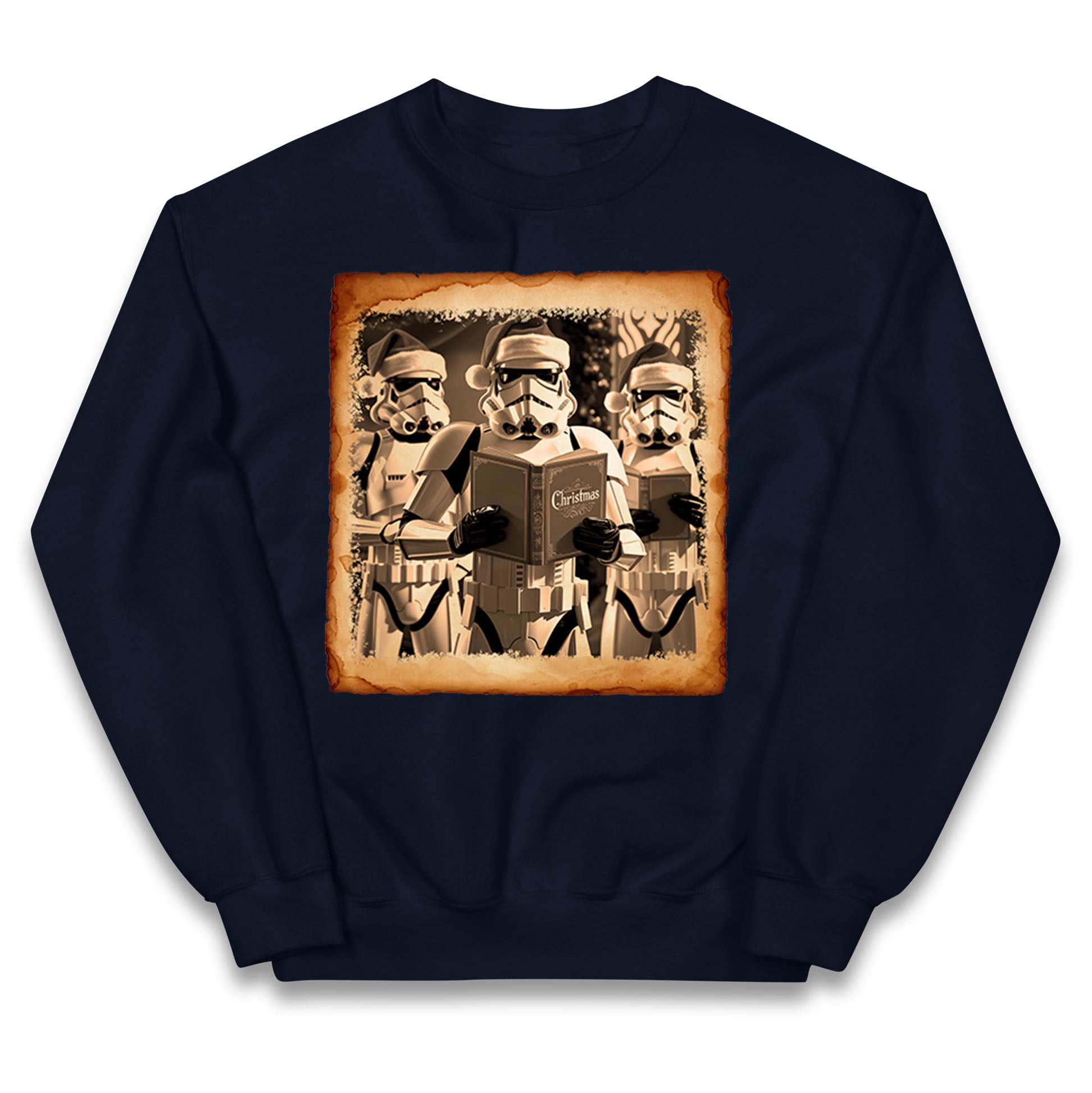 Stormtrooper Christmas Kids Jumper