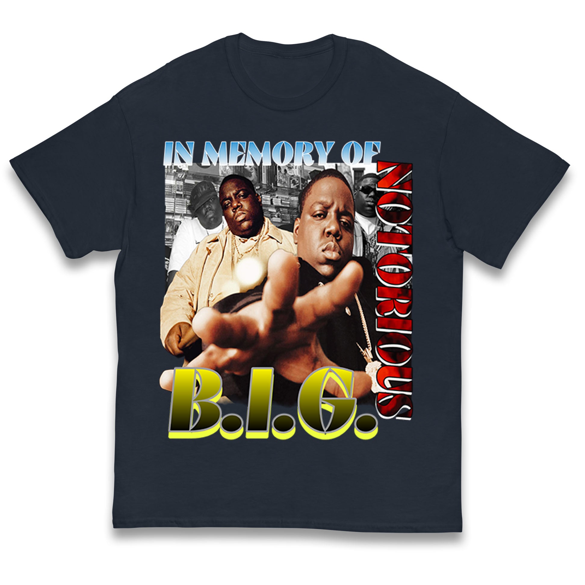 In memory of Notorious B.I.G. Kids T Shirt
