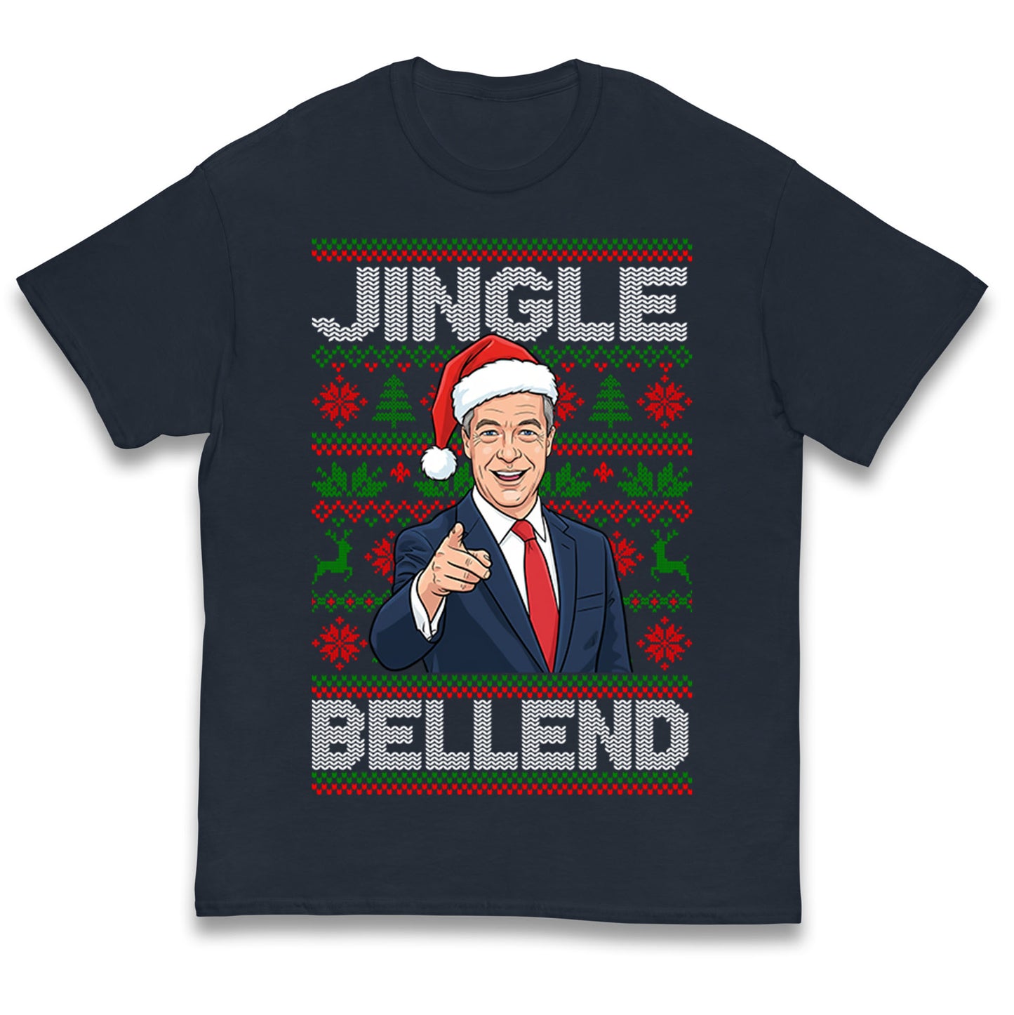 Nigel Farage Christmas Kids T Shirt