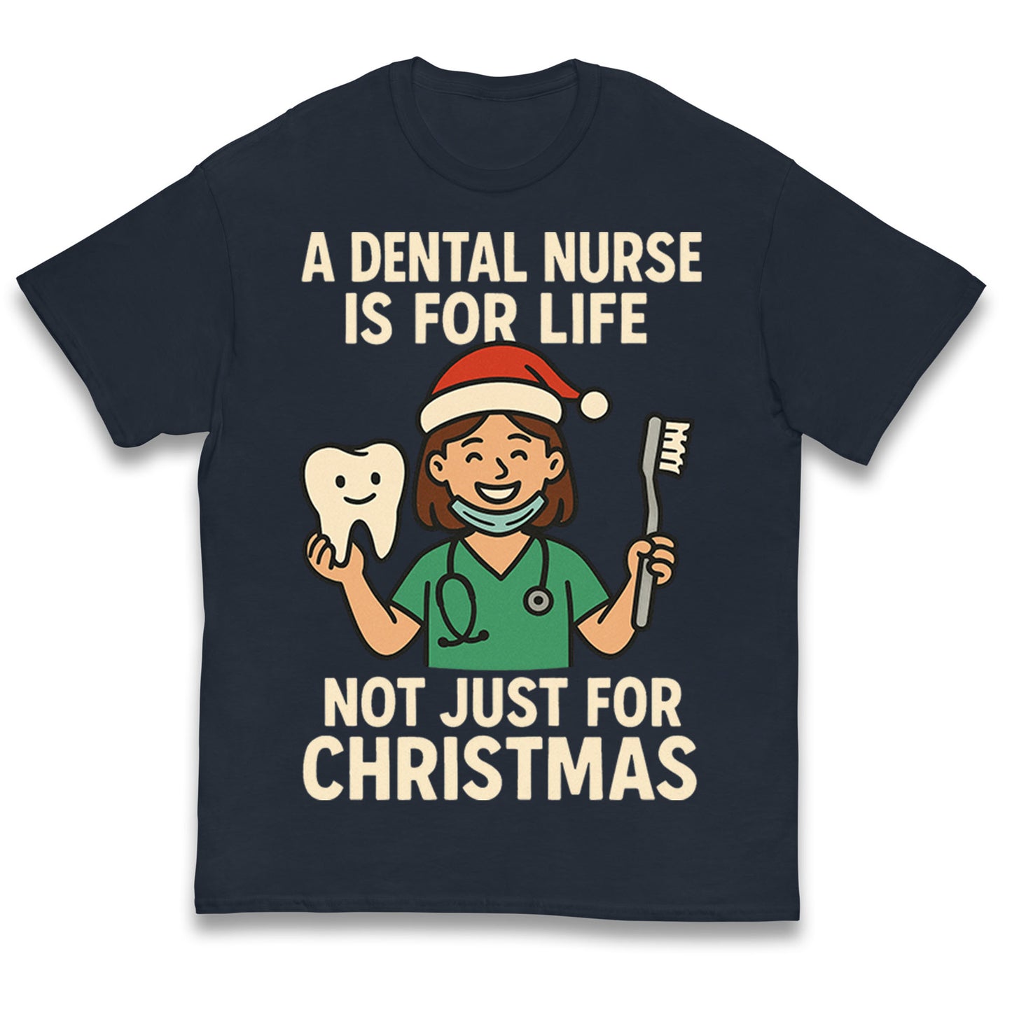 Dental Nurse Christmas Kids T Shirt