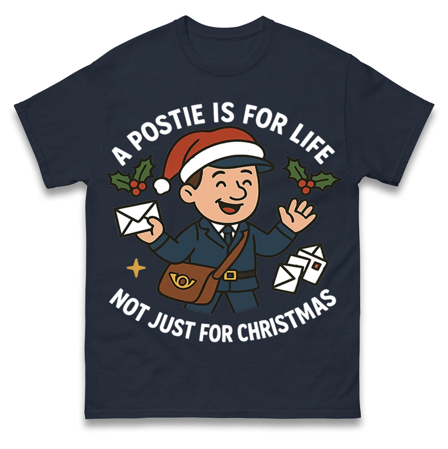 Postie Christmas T Shirt