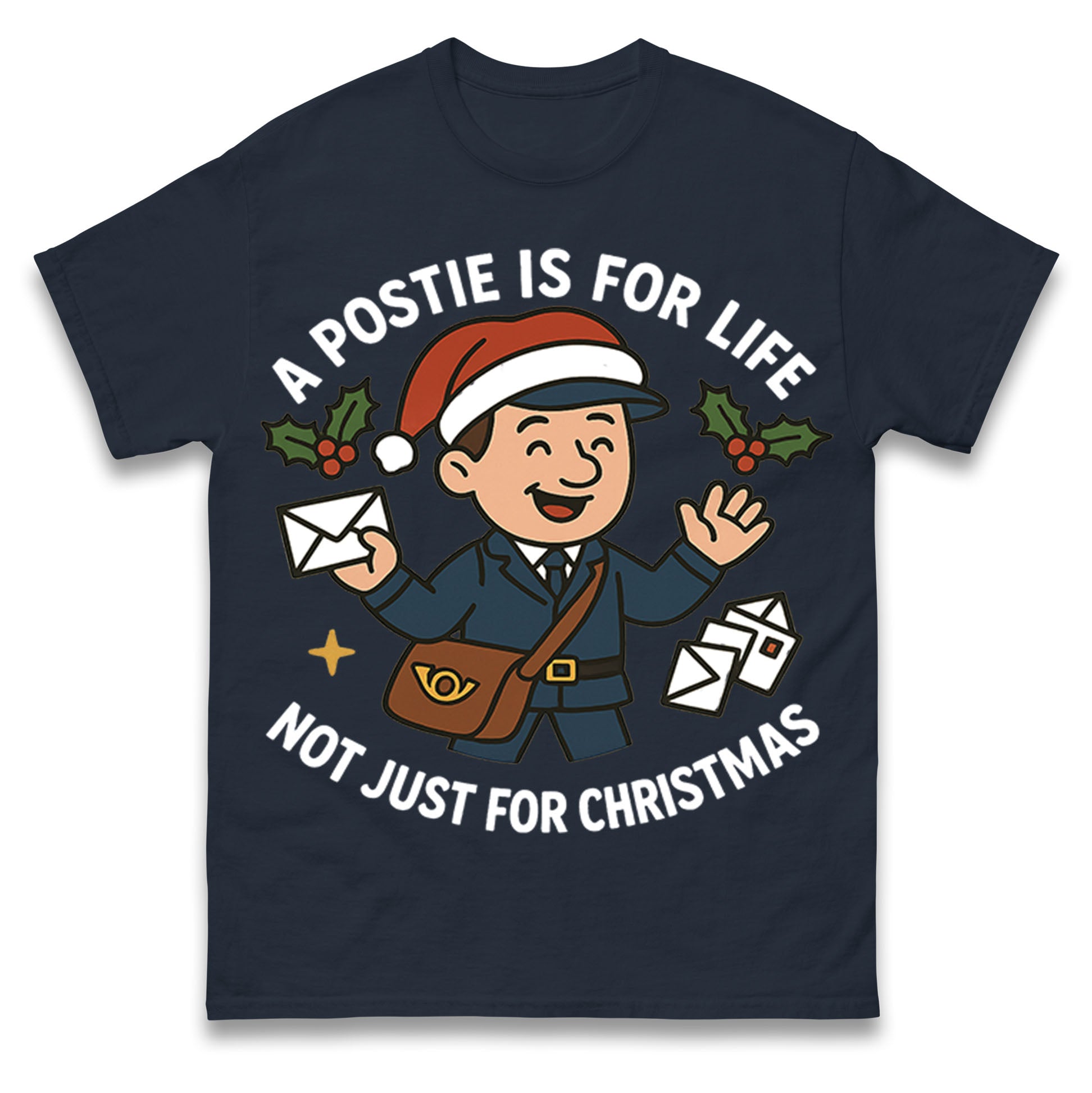 Postie Christmas T Shirt