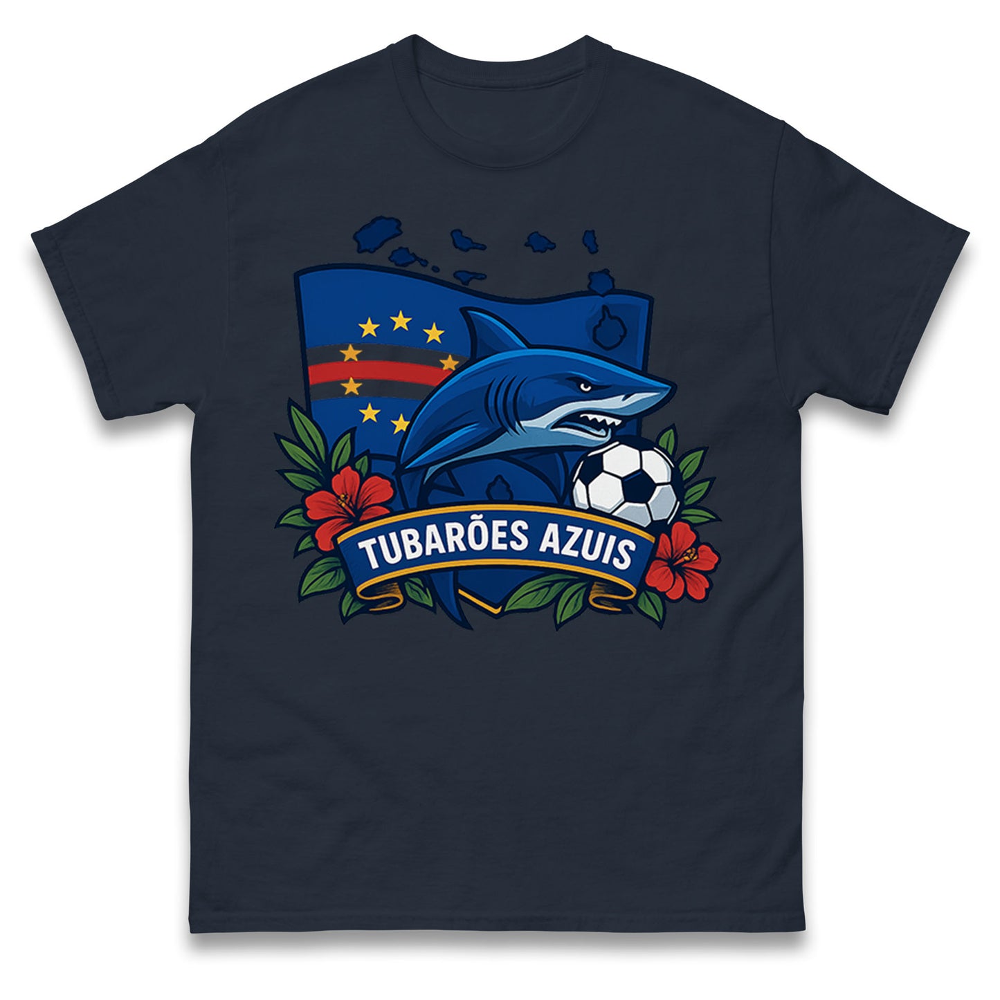 Cape Verde Football T Shirt 