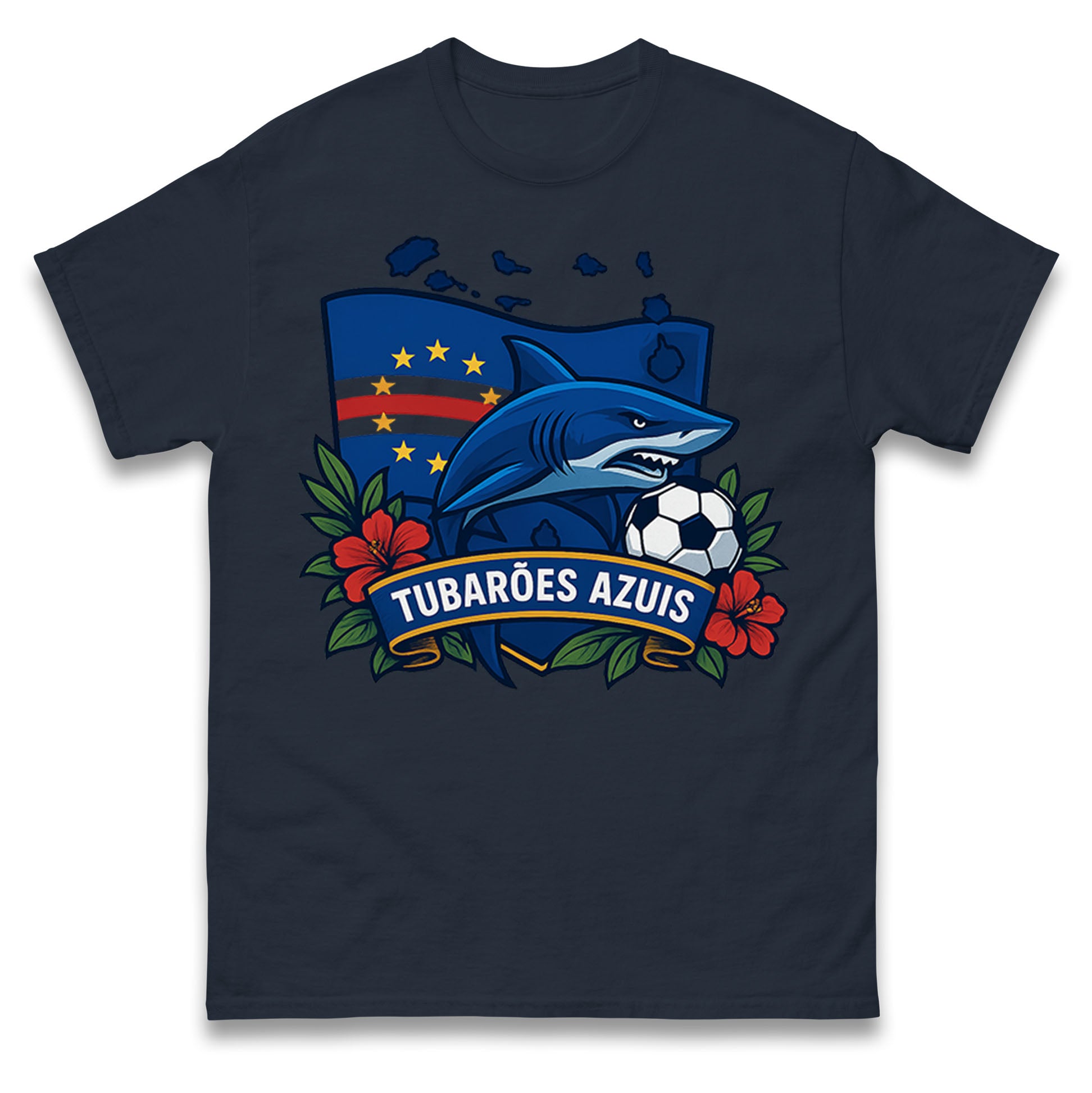Cape Verde Football T Shirt 