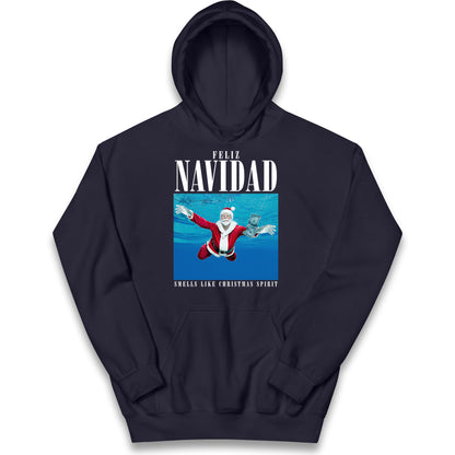 Nirvana Christmas Kids Hoodie