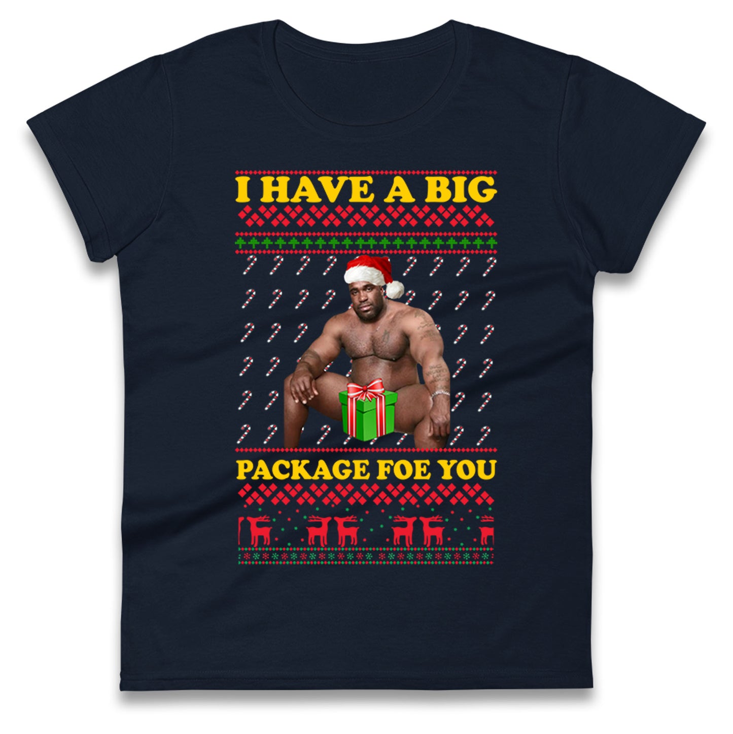 barry wood christmas womens t shirt
